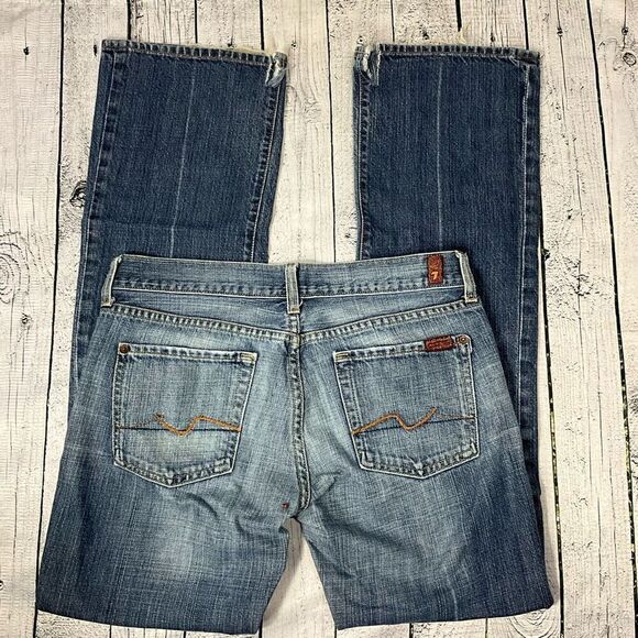 7 For All Mankind Bootcut Jeans - Picture 2 of 7